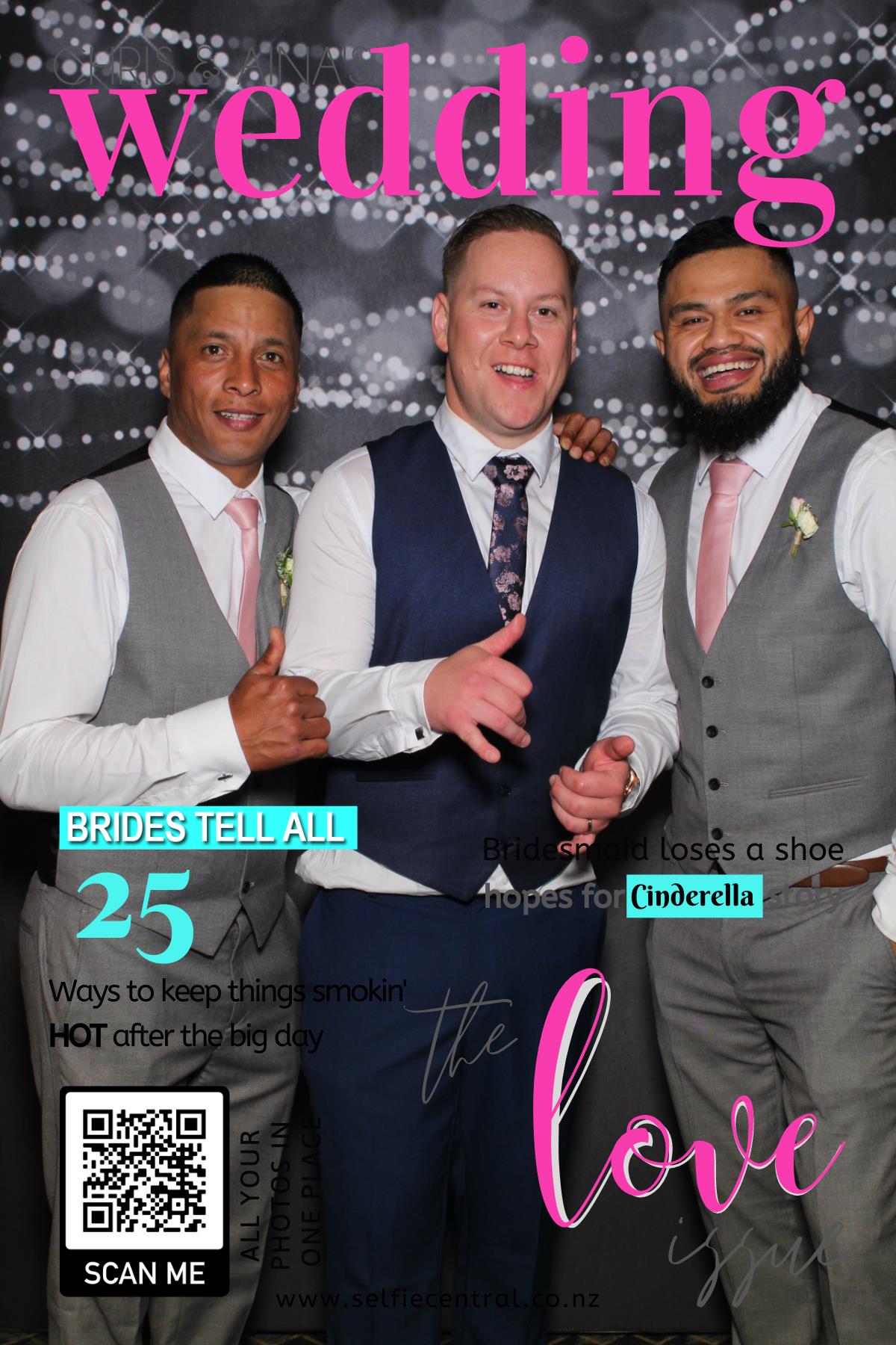 Christopher & Kataraina's wedding | View more photos from the event at gallery.photobooth.co.nz/u/SelfieCentral/Christopher-Katarainas-wedding